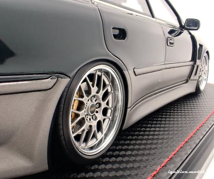 [PRE-SALE Q2/2025] Mô hình xe Ignition Model 1:18 VERTEX JZX100 MARK-II Dark Green Metallic/Gun Metallic - IG3582