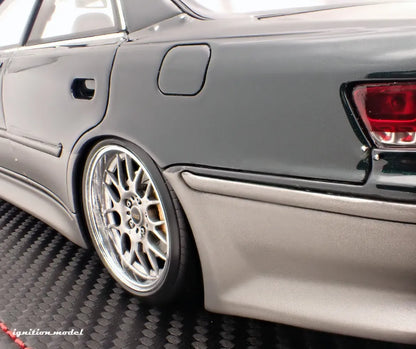 [PRE-SALE Q2/2025] Mô hình xe Ignition Model 1:18 VERTEX JZX100 MARK-II Dark Green Metallic/Gun Metallic - IG3582