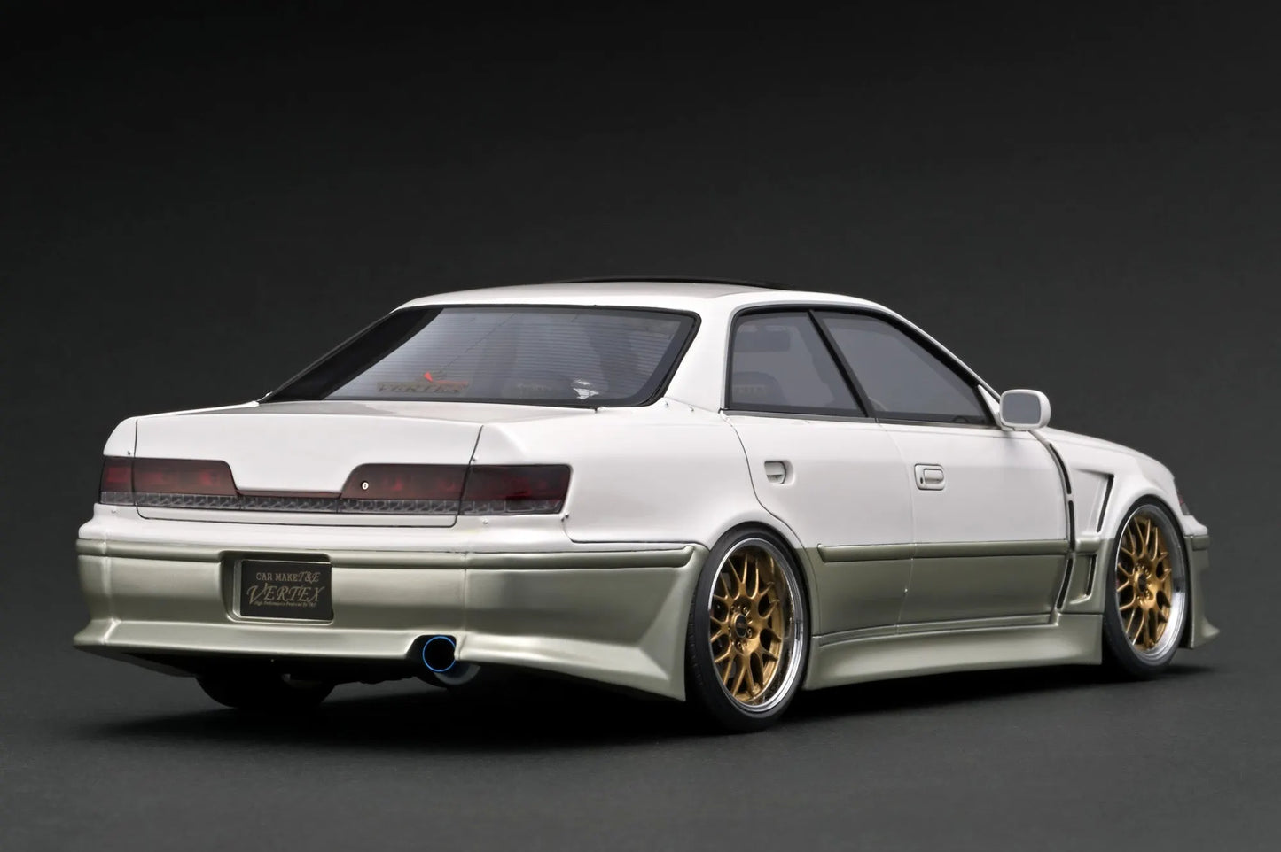 [PRE-SALE Q3/2025] Mô hình xe Ignition Model 1:18 VERTEX JZX100 MARK-II Pearl White/Champagne Gold - IG3580