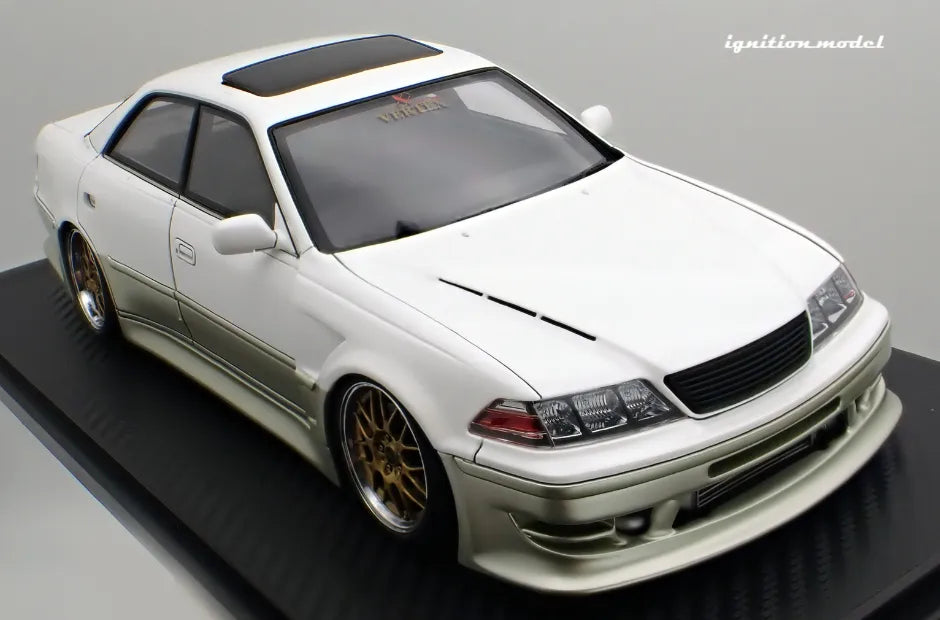 [PRE-SALE Q3/2025] Mô hình xe Ignition Model 1:18 VERTEX JZX100 MARK-II Pearl White/Champagne Gold - IG3580