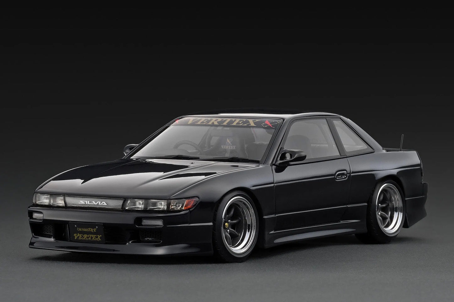 [PRE-SALE Q4/2025] Mô hình xe Ignition Model 1:18 VERTEX S13 Silvia Black - IG3588