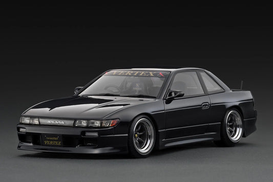 [PRE-SALE Q4/2025] Mô hình xe Ignition Model 1:18 VERTEX S13 Silvia Black - IG3588