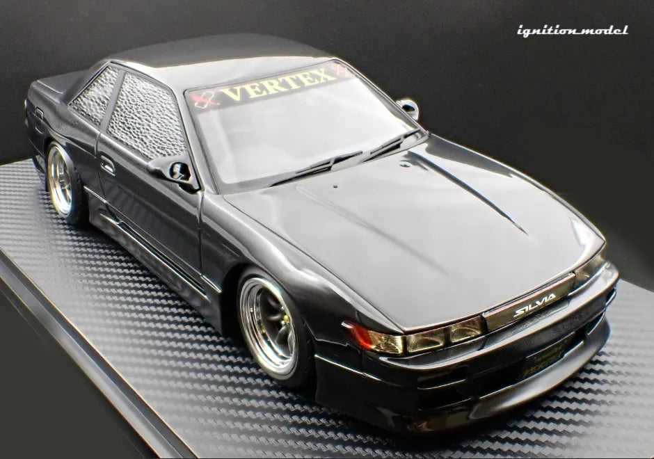 [PRE-SALE Q4/2025] Mô hình xe Ignition Model 1:18 VERTEX S13 Silvia Black - IG3588