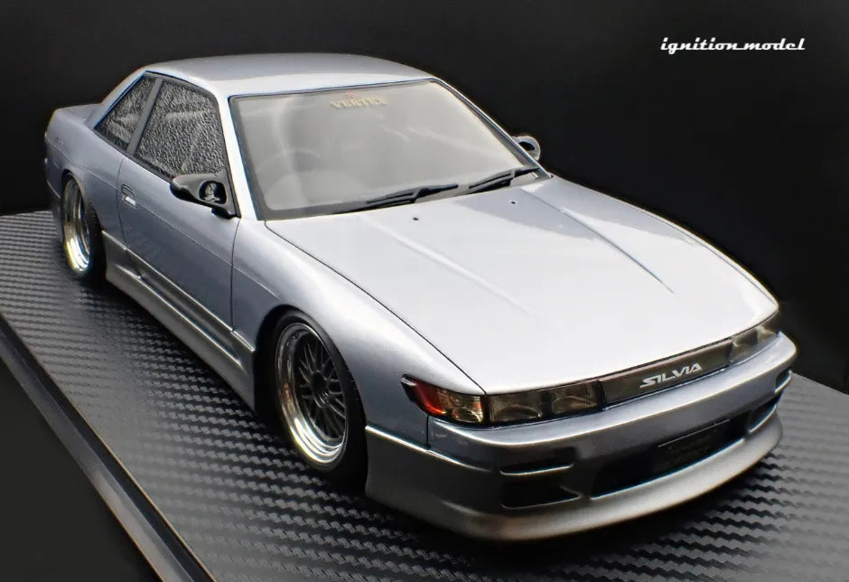 [PRE-SALE Q4/2025] Mô hình xe Ignition Model 1:18 VERTEX S13 Silvia Blue Silver/Gray - IG3590