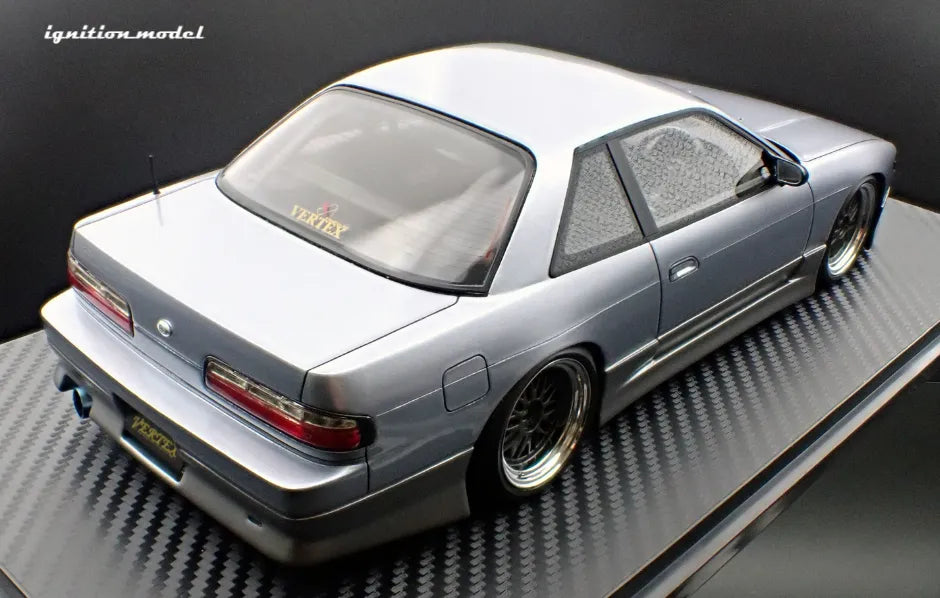 [PRE-SALE Q4/2025] Mô hình xe Ignition Model 1:18 VERTEX S13 Silvia Blue Silver/Gray - IG3590