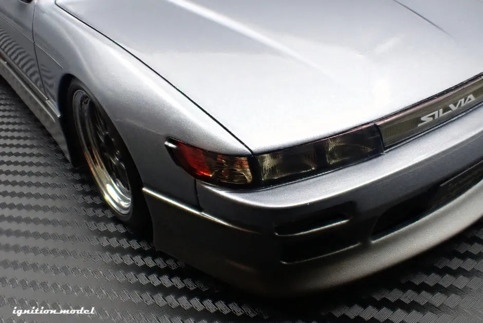 [PRE-SALE Q4/2025] Mô hình xe Ignition Model 1:18 VERTEX S13 Silvia Blue Silver/Gray - IG3590