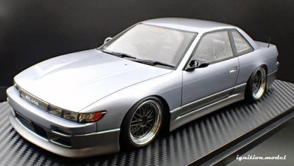 [PRE-SALE Q4/2025] Mô hình xe Ignition Model 1:18 VERTEX S13 Silvia Blue Silver/Gray - IG3590