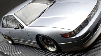 [PRE-SALE Q4/2025] Mô hình xe Ignition Model 1:18 VERTEX S13 Silvia Blue Silver/Gray - IG3590
