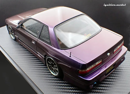 [PRE-SALE Q4/2025] Mô hình xe Ignition Model 1:18 VERTEX S13 Silvia Purple Metallic - IG3586