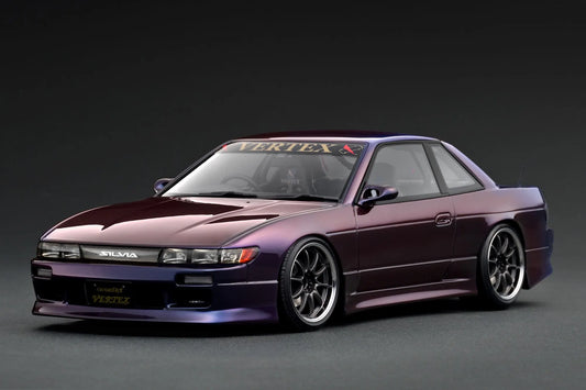 [PRE-SALE Q4/2025] Mô hình xe Ignition Model 1:18 VERTEX S13 Silvia Purple Metallic - IG3586