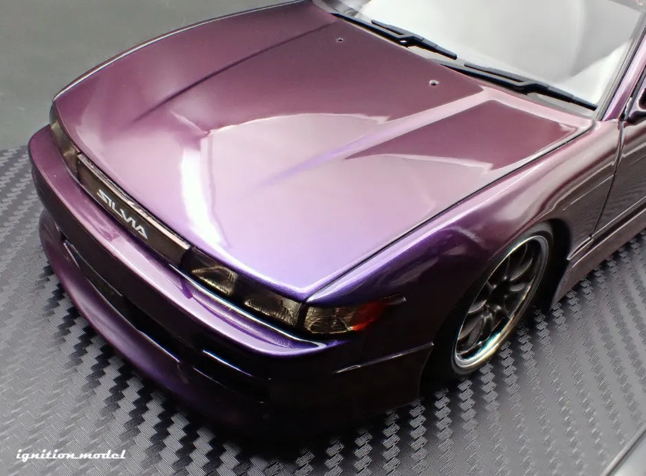 [PRE-SALE Q4/2025] Mô hình xe Ignition Model 1:18 VERTEX S13 Silvia Purple Metallic - IG3586