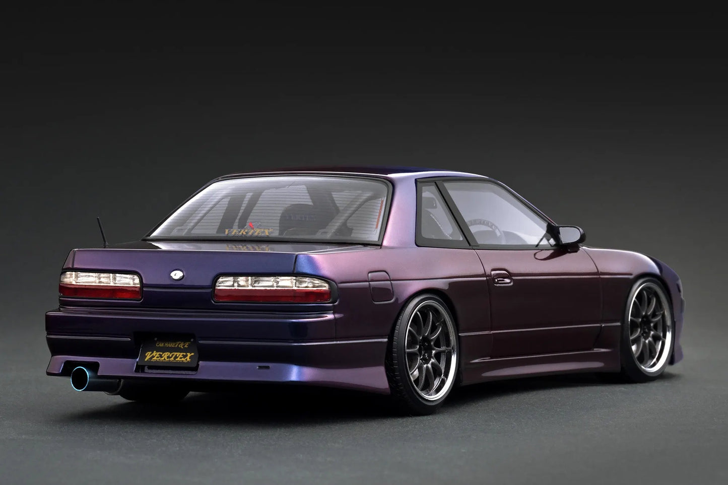 [PRE-SALE Q4/2025] Mô hình xe Ignition Model 1:18 VERTEX S13 Silvia Purple Metallic - IG3586