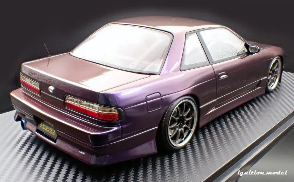 [PRE-SALE Q4/2025] Mô hình xe Ignition Model 1:18 VERTEX S13 Silvia Purple Metallic - IG3586