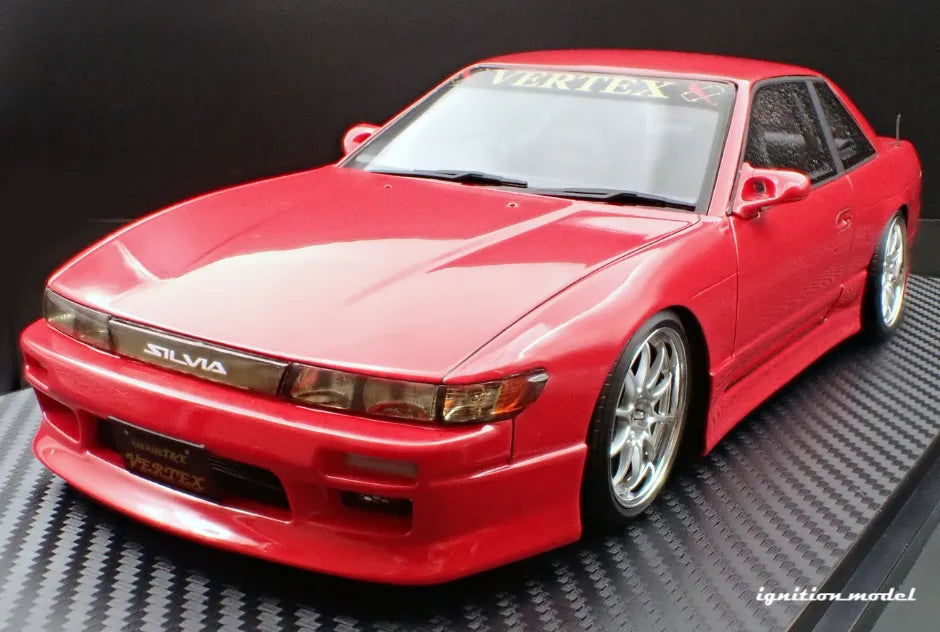 [PRE-SALE Q4/2025] Mô hình xe Ignition Model 1:18 VERTEX S13 Silvia Red - IG3584