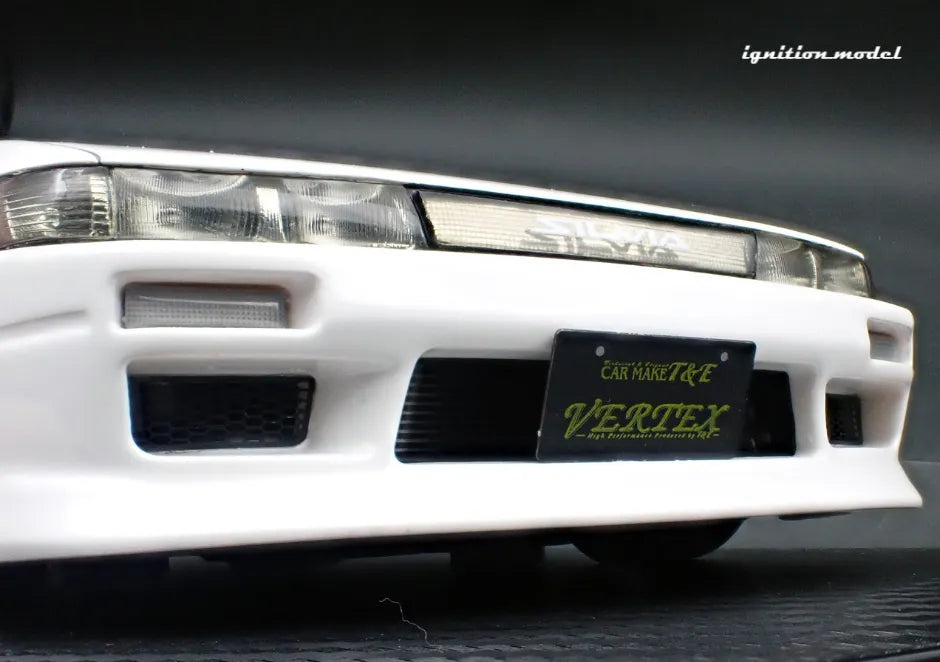 [PRE-SALE Q4/2025] Mô hình xe Ignition Model 1:18 VERTEX S13 Silvia White - IG3585