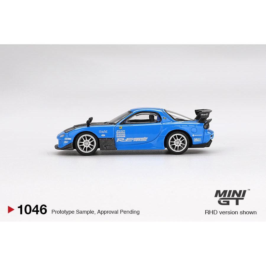 [HÀNG CÓ SẴN] Mocus Mô hình xe Mini GT 1:64 Mazda RX-7 RE-Amemiya 20B NA 3ROTOR-7 “Ama-san Go” 1046