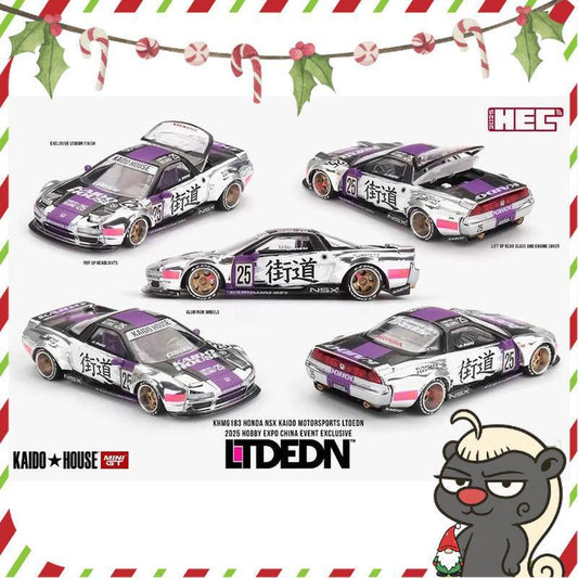 [HÀNG CÓ SẴN] NHẮN SHOP NHA Mô hình xe KAIDO HOUSE 1:64 HEC2025 LTDEDN Honda NSX Kaido Motorsport KHMG183
