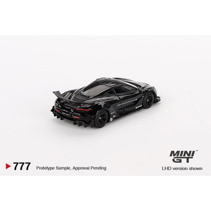 [HÀNG CÓ SẴN] Mocus Mô hình xe Mini GT 1:64 McLaren 720S LBWorks Black 777