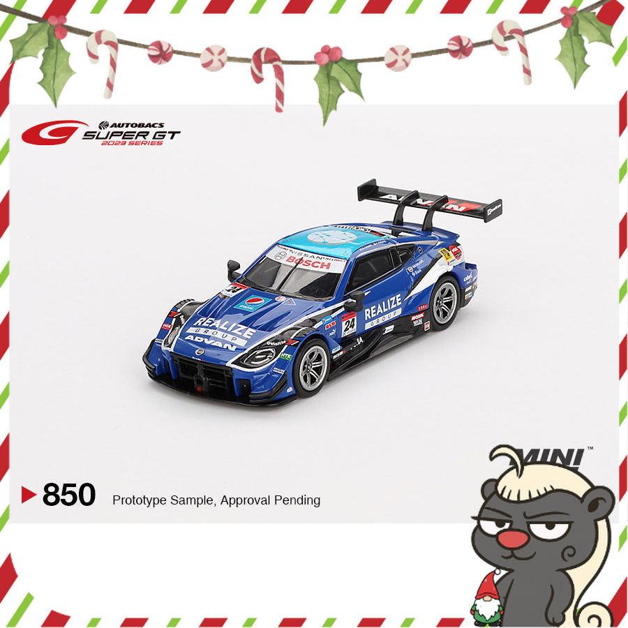 [HÀNG CÓ SẴN] Mocus Mô hình xe Mini GT 1:64 Nissan Z GT500 #24 "REALIZE CORPORTATION ADVAN Z" 2023 850