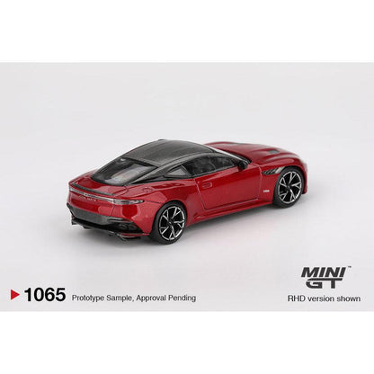 [HÀNG CÓ SẴN] Mocus Mô hình xe Mini GT 1:64 Aston Martin DBS Hyper Red 1065