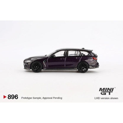 [HÀNG CÓ SẴN] Mocus Mô hình xe Mini GT 1:64 BMW M3 M Performance Touring Daytona Violet 896