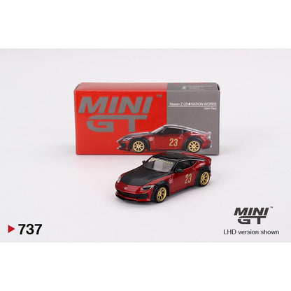 [HÀNG CÓ SẴN] Mô hình xe Mini GT 1:64 collab CLDC Nissan ZLB Nation Works Diecast Car Model MGT00737