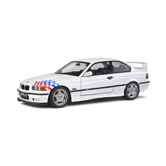Mô hình xe Solido 1/18 BMW E36 M3 Coupé lightweight – AlpinWeiss – 1995