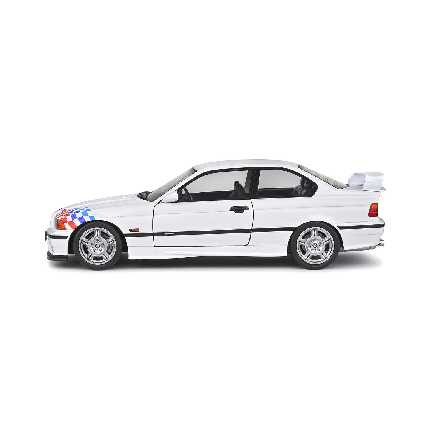 Mô hình xe Solido 1/18 BMW E36 M3 Coupé lightweight – AlpinWeiss – 1995