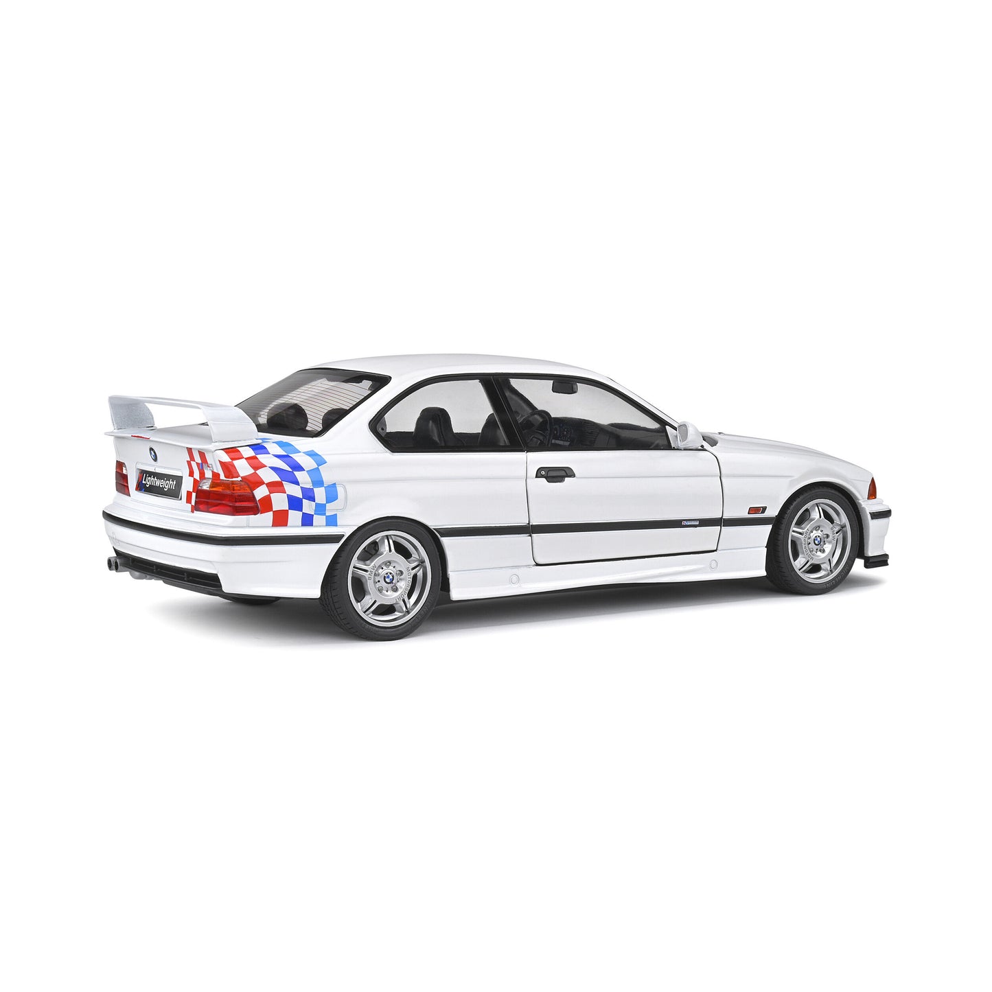 Mô hình xe Solido 1/18 BMW E36 M3 Coupé lightweight – AlpinWeiss – 1995