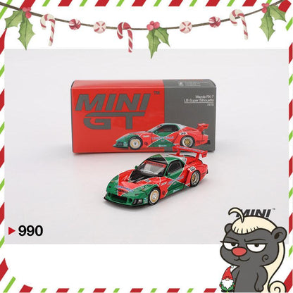 [HÀNG CÓ SẴN] Mocus Mô hình xe Mini GT 1:64 Mazda RX-7 LB-Super Silhouette 787B 990
