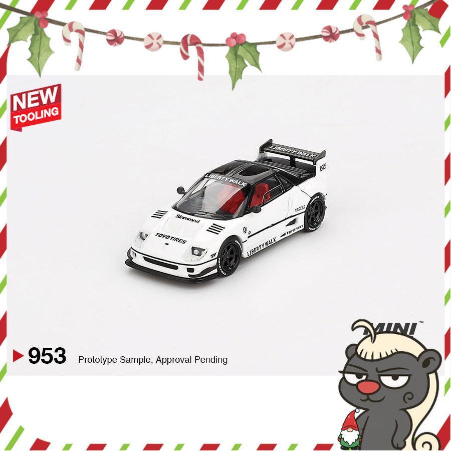[HÀNG CÓ SẴN] Mocus Mô hình xe Mini GT 1:64 Mazda AZ-1 Liberty Walk LB40 White 2024 Tokyo Auto Salon 953