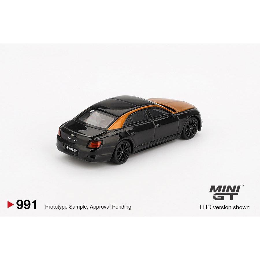 [HÀNG CÓ SẴN] Mocus Mô hình xe Mini GT 1:64 Bentley Flying Spur Orange Flame / Onyx 991