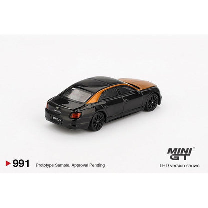 [HÀNG CÓ SẴN] Mocus Mô hình xe Mini GT 1:64 Bentley Flying Spur Orange Flame / Onyx 991