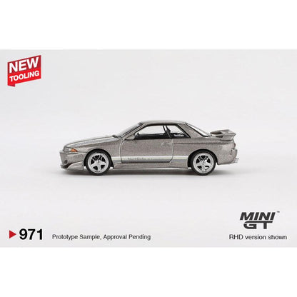 [HÀNG CÓ SẴN] Mocus Mô hình xe Mini GT 1:64 Nissan Skyline GT-R (R32) Veilside Combat C-I Veilside Combat Grey 971
