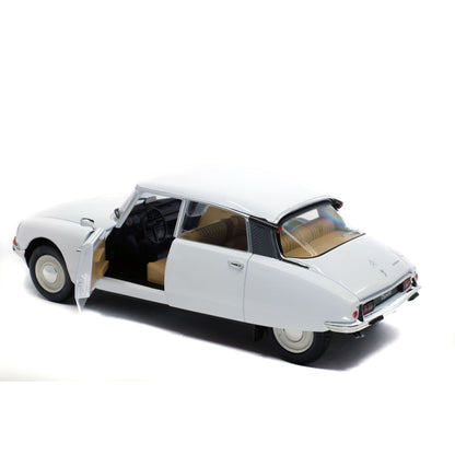 Mô hình xe Solido 1/18 Citroën D Special – Blanche – 1972
