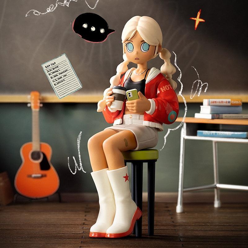 POP MART Peach riot rise up series ngẫu nhiên làm quà sinh nhật cho trẻ em