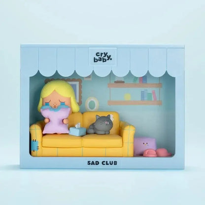 POP MART CRYBABY Sad Club Series Blind Box - Mocus Gift & Toys