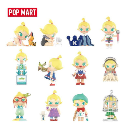 POP MART Baby Molly When I was Three! Series Figures Blind Box Action Toys Figure Birthday Gift