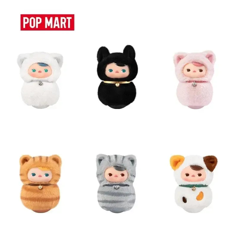 POP MART PUCKY Roly-Poly Kitty Series -Vinyl Plush Blind Box - Mocus Gift & Toys