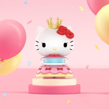 POP MART Sanrio characters Hello Kitty 50th Anniversary Series Figures Blind Box Action Toys Figure Birthday Gift Kid Toy(whole set)