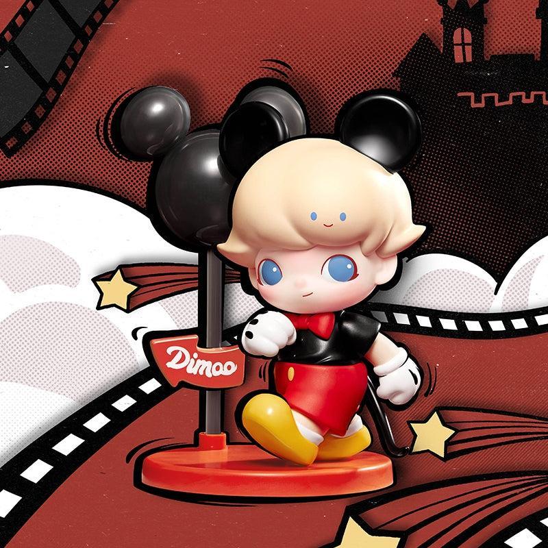 POP MART DIMOO WORLD × DISNEY Series Figures Blind Box Action Toys Figure Birthday Gift Kid Toy