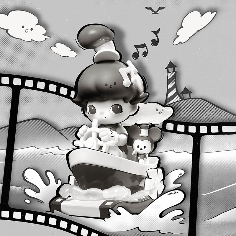 POP MART DIMOO WORLD × DISNEY Series Figures Blind Box Action Toys Figure Birthday Gift Kid Toy