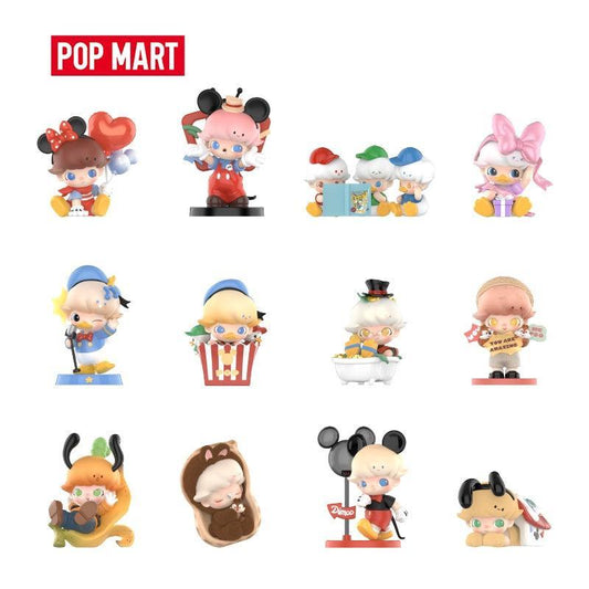 POP MART DIMOO WORLD × DISNEY Series Figures Blind Box Action Toys Figure Birthday Gift Kid Toy（whole set）