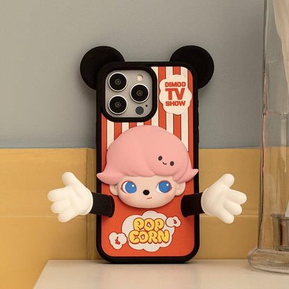 POP MART  DIMOO WORLD × DISNEY Series-Phone Case for iPhone 15 Pro Max / 16 Pro/16 Pro Max