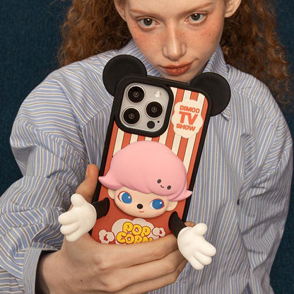 POP MART  DIMOO WORLD × DISNEY Series-Phone Case for iPhone 15 Pro Max / 16 Pro/16 Pro Max