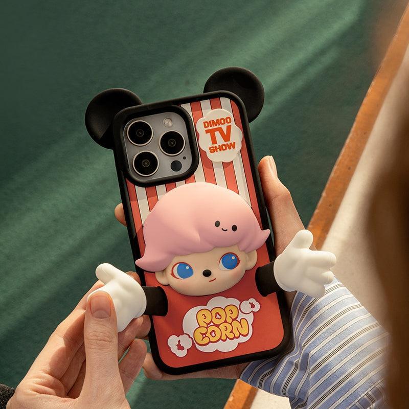 POP MART  DIMOO WORLD × DISNEY Series-Phone Case for iPhone 15 Pro Max / 16 Pro/16 Pro Max