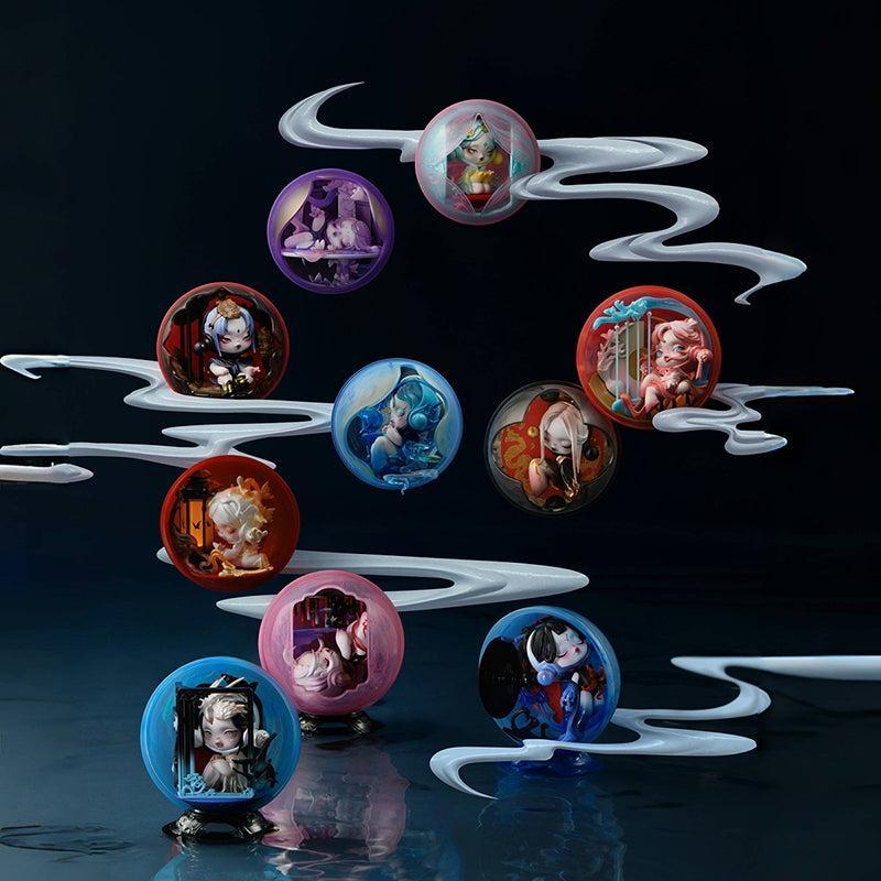 POP MART SKULLPANDA The Mirage Series Figures Blind Box Action Toys Figure Birthday Gift Kid Toy