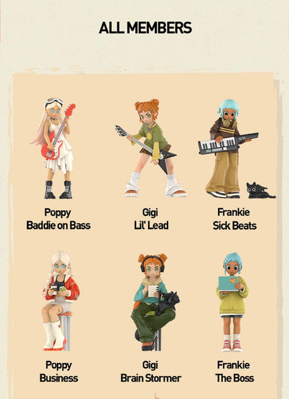 POP MART Peach riot rise up series ngẫu nhiên làm quà sinh nhật cho trẻ em