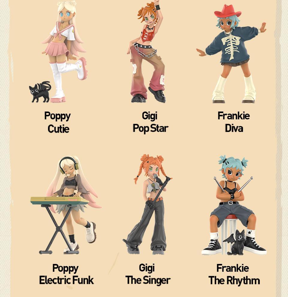 POP MART Peach riot rise up series ngẫu nhiên làm quà sinh nhật cho trẻ em