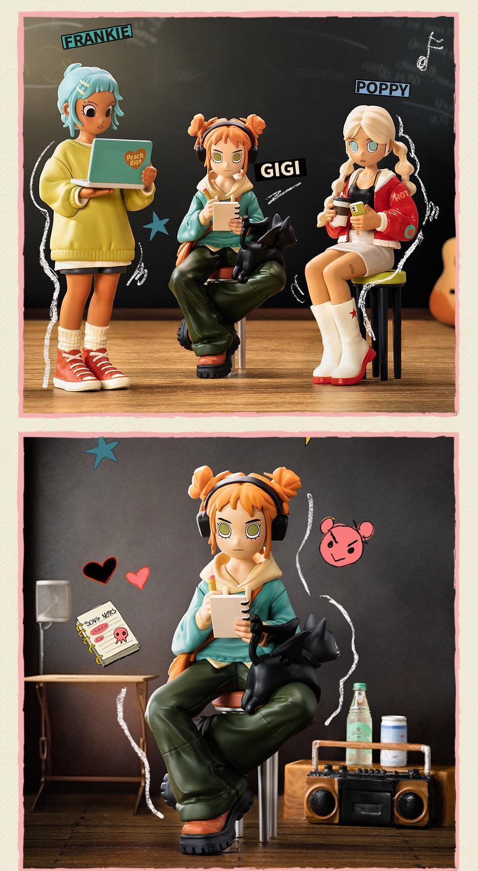 POP MART Peach riot rise up series ngẫu nhiên làm quà sinh nhật cho trẻ em